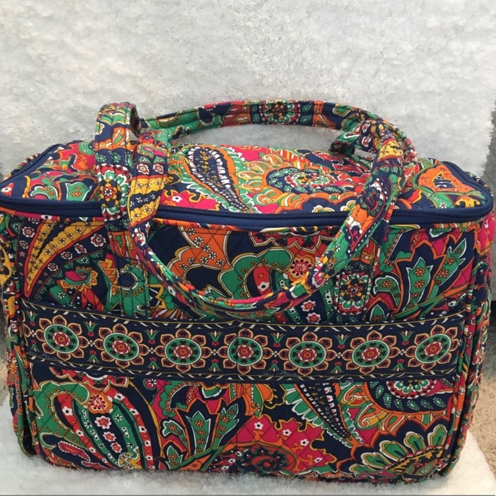 Vera Bradley dog carrier travel bed included